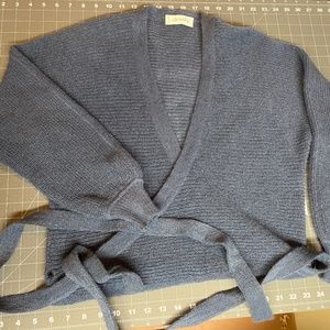 Vintage Knit Wraparound Cardigan